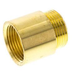 G 1'' F/M Extensión de latón DIN 3523 - 30 mm