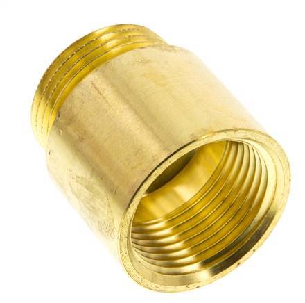 G 1'' F/M Extensión de latón DIN 3523 - 30 mm