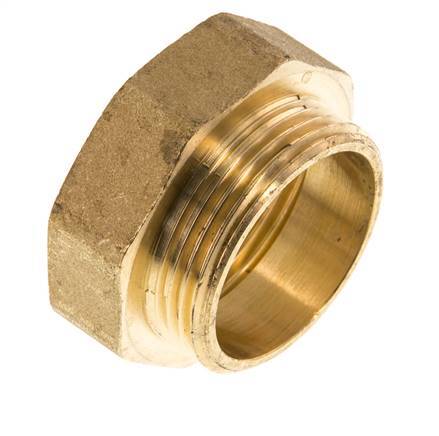 G 1 1/2'' x G 1 1/4'' F/M Anillo reductor de latón 16 Bar