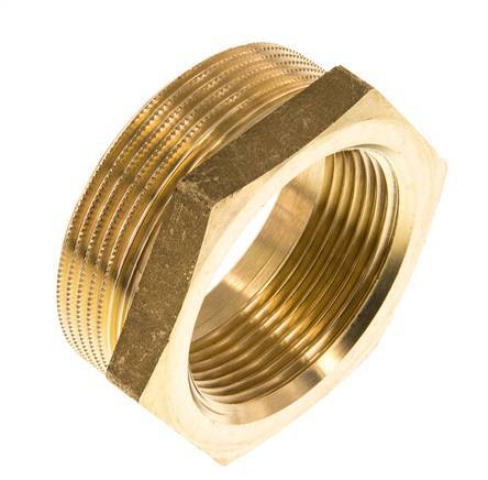 G 1 1/2'' x G 2'' F/M Anillo reductor de latón 16 Bar
