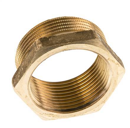 G 1 1/4'' x G 1 1/2'' F/M Anillo reductor de latón 16 Bar