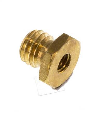 M3 x M5 F/M Brass Reducing Ring 16 Bar [5 Pieces]