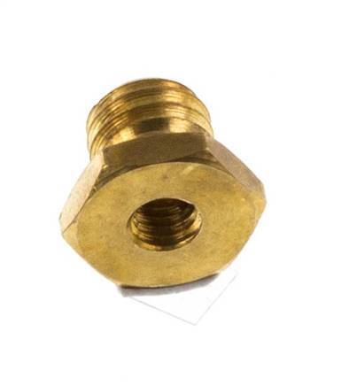 M3 x M5 F/M Brass Reducing Ring 16 Bar [5 Pieces]
