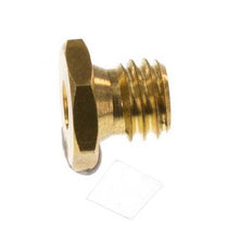 M3 x M5 F/M Brass Reducing Ring 16 Bar [5 Pieces]