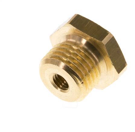 M5 x G 1/4'' F/M Brass Reducing Ring 16 Bar [10 Pieces]