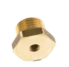 M5 x G 1/4'' F/M Brass Reducing Ring 16 Bar [10 Pieces]
