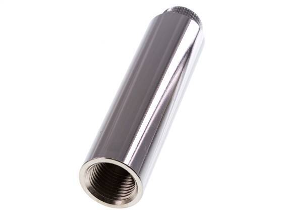G 1/2'' F/M Extensión de latón cromado DIN 3523 - 100 mm