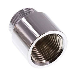 G 1/2'' F/M Extensión de latón cromado DIN 3523 - 20 mm