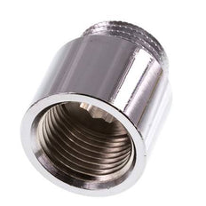 G 1/2'' F/M Extensión de latón cromado DIN 3523 - 20 mm