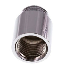 G 1/2'' F/M Extensión de latón cromado DIN 3523 - 25 mm