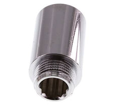 G 1/2'' F/M Extensión de latón cromado DIN 3523 - 40 mm