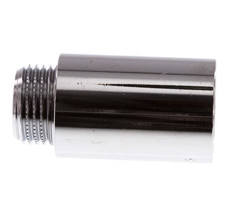 G 1/2'' F/M Extensión de latón cromado DIN 3523 - 40 mm
