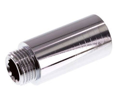 G 1/2'' F/M Extensión de latón cromado DIN 3523 - 50 mm