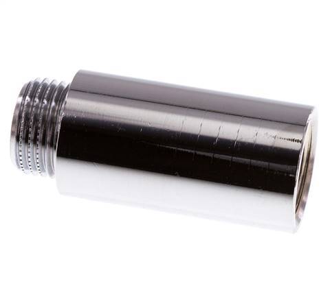 G 1/2'' F/M Extensión de latón cromado DIN 3523 - 50 mm