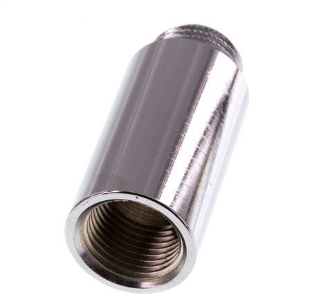 G 1/2'' F/M Extensión de latón cromado DIN 3523 - 50 mm
