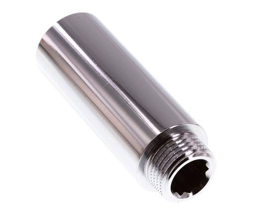 G 1/2'' F/M Extensión de latón cromado DIN 3523 - 65 mm