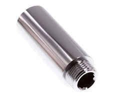 G 1/2'' F/M Extensión de latón cromado DIN 3523 - 65 mm
