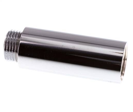 G 1/2'' F/M Extensión de latón cromado DIN 3523 - 65 mm
