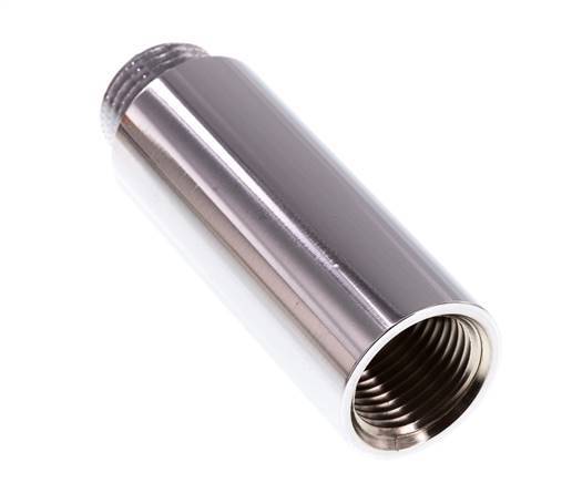 G 1/2'' F/M Extensión de latón cromado DIN 3523 - 65 mm