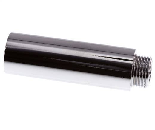 G 1/2'' F/M Extensión de latón cromado DIN 3523 - 80 mm