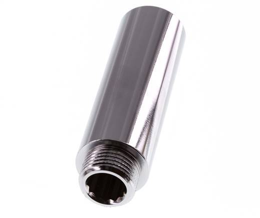 G 1/2'' F/M Extensión de latón cromado DIN 3523 - 80 mm