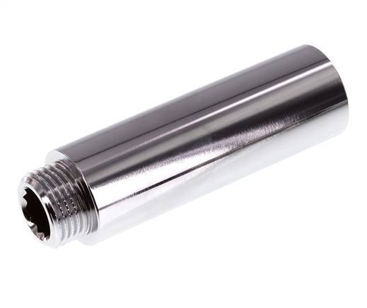G 1/2'' F/M Extensión de latón cromado DIN 3523 - 80 mm
