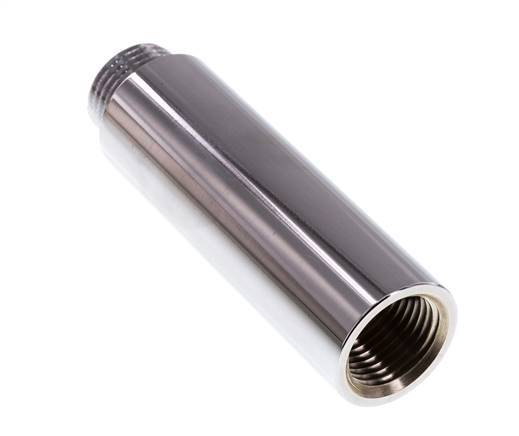 G 1/2'' F/M Extensión de latón cromado DIN 3523 - 80 mm