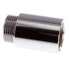 G 3/4'' F/M Extensión de latón cromado DIN 3523 - 40 mm
