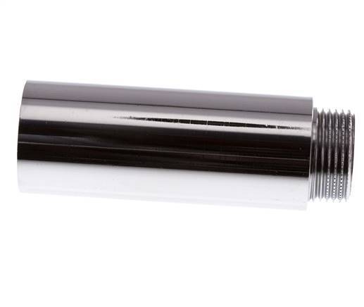 G 3/4'' F/M Extensión de latón cromado DIN 3523 - 80 mm