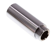G 3/4'' F/M Extensión de latón cromado DIN 3523 - 80 mm