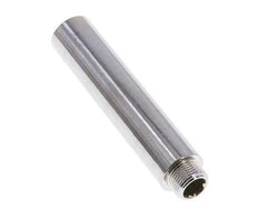 G 3/8'' F/M Extensión de latón cromado DIN 3523 - 100 mm