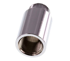 G 3/8'' F/M Extensión de latón cromado DIN 3523 - 30 mm