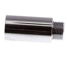 G 3/8'' F/M Extensión de latón cromado DIN 3523 - 40 mm