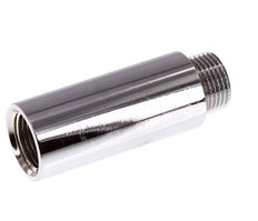 G 3/8'' F/M Extensión de latón cromado DIN 3523 - 50 mm