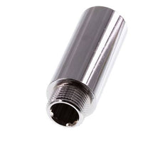 G 3/8'' F/M Extensión de latón cromado DIN 3523 - 50 mm