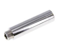 G 3/8'' F/M Extensión de latón cromado DIN 3523 - 80 mm