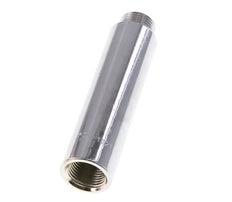 G 3/8'' F/M Extensión de latón cromado DIN 3523 - 80 mm