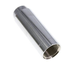 G 1'' F/M Extensión de latón cromado DIN 3523 - 100 mm