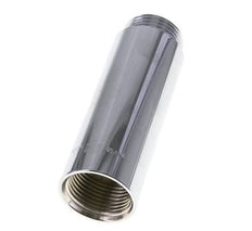 G 1'' F/M Extensión de latón cromado DIN 3523 - 100 mm