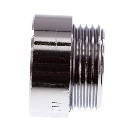 G 1'' F/M Extensión de latón cromado DIN 3523 - 15 mm
