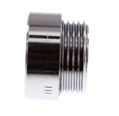 G 1'' F/M Extensión de latón cromado DIN 3523 - 15 mm