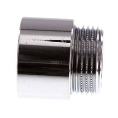 G 1'' F/M Extensión de latón cromado DIN 3523 - 25 mm