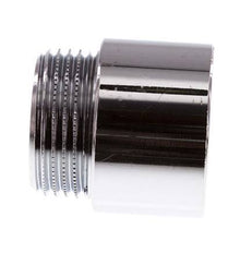 G 1'' F/M Extensión de latón cromado DIN 3523 - 25 mm