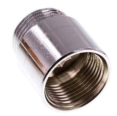 G 1'' F/M Extensión de latón cromado DIN 3523 - 30 mm