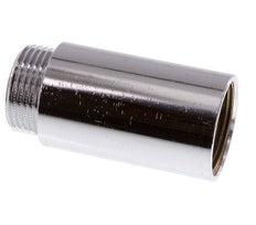 G 1'' F/M Extensión de latón cromado DIN 3523 - 65 mm