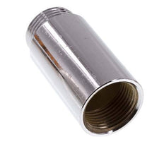 G 1'' F/M Extensión de latón cromado DIN 3523 - 65 mm