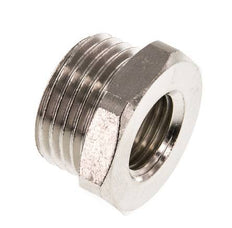 G 1/4'' x G 1/2'' F/M Nickel plated Brass Reducing Ring 16 Bar [2 Pieces]