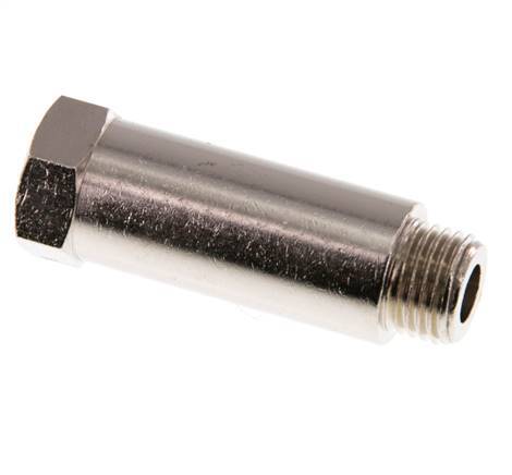 G 1/4'' F/M Nickel plated Brass Extension 16 Bar - 43 mm [2 Pieces]