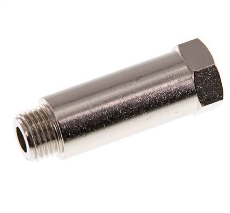G 1/4'' F/M Nickel plated Brass Extension 16 Bar - 43 mm [2 Pieces]