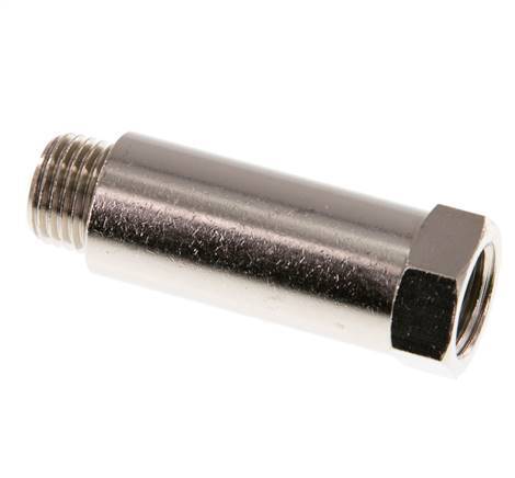 G 1/4'' F/M Nickel plated Brass Extension 16 Bar - 43 mm [2 Pieces]